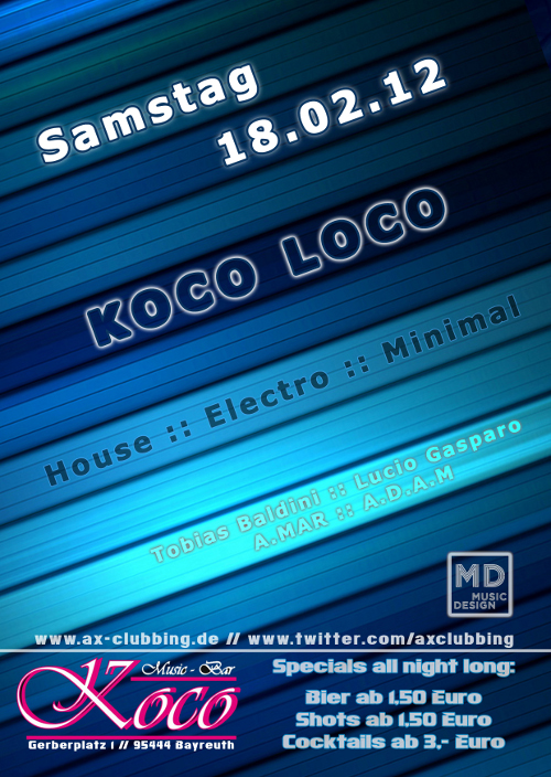 Fotos dieser Veranstaltung: Koco Loco by AX-Clubbing