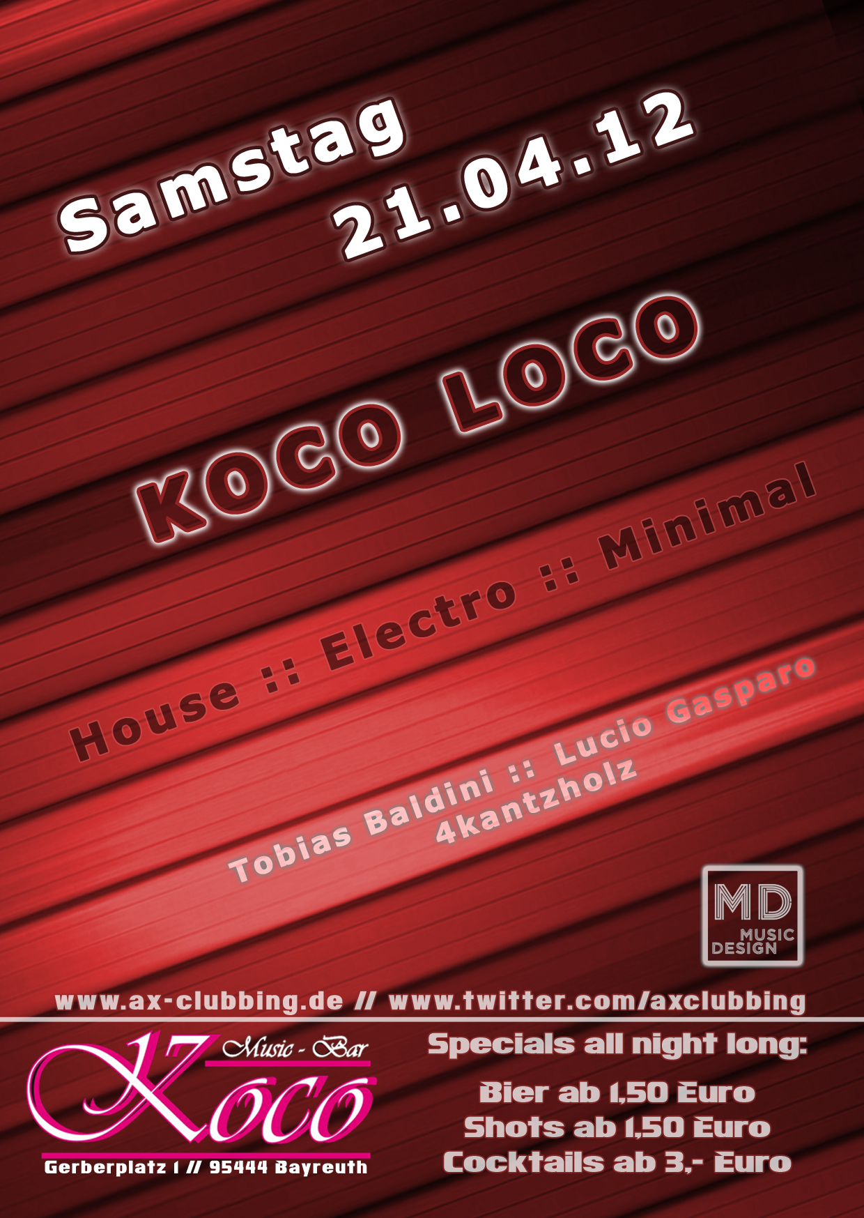Fotos dieser Veranstaltung: Koco Loco *electronic Music*
