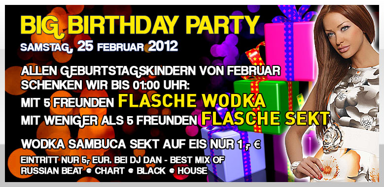 Fotos dieser Veranstaltung: Big Birthday Party