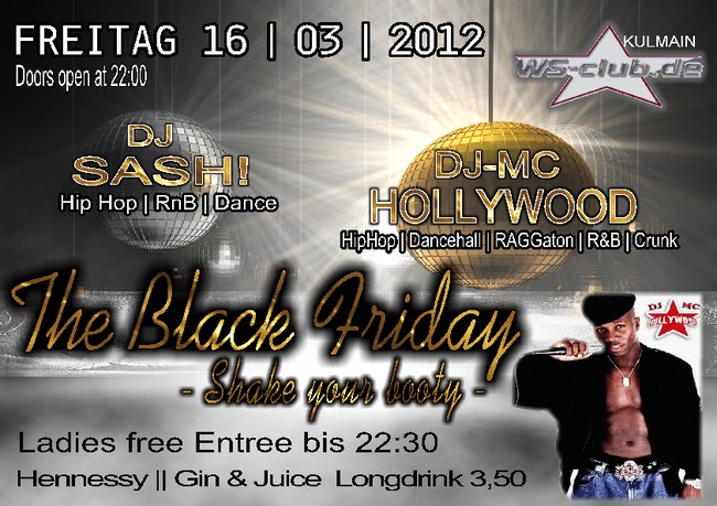 Fotos dieser Veranstaltung: THE BLACK FRIDAY || DJ-MC Hollywood & Sash!