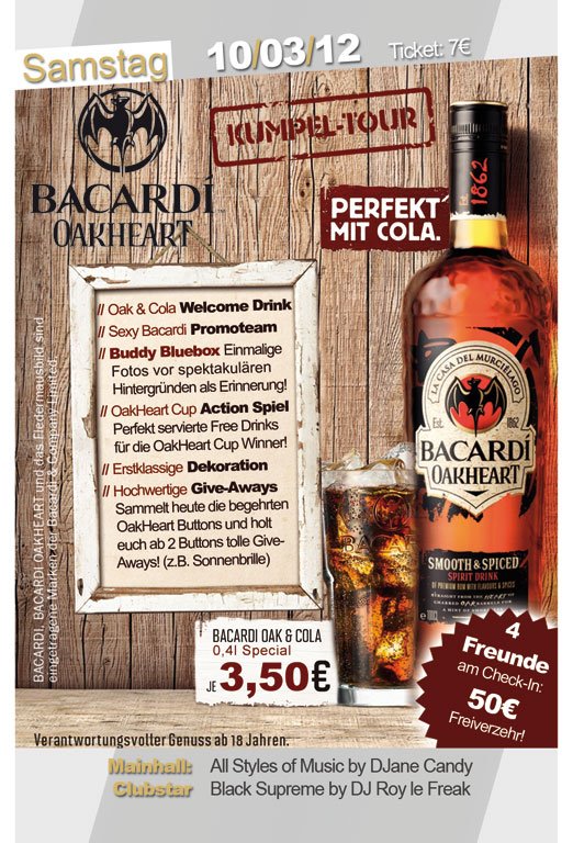 Fotos dieser Veranstaltung: Bacardi Kumpel Tour