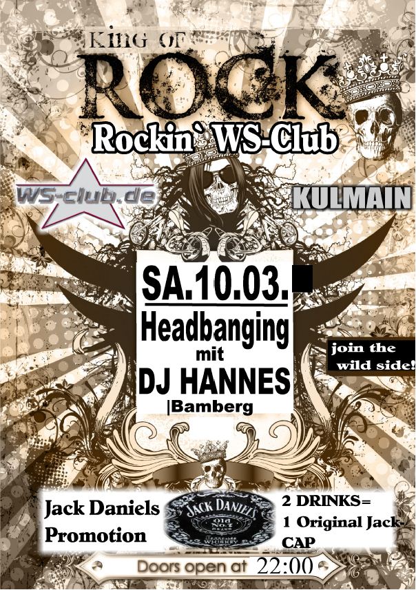 Fotos dieser Veranstaltung: ROCKIN' WS-CLUB || Headbanging mit DJ HANNES (Bamberg)