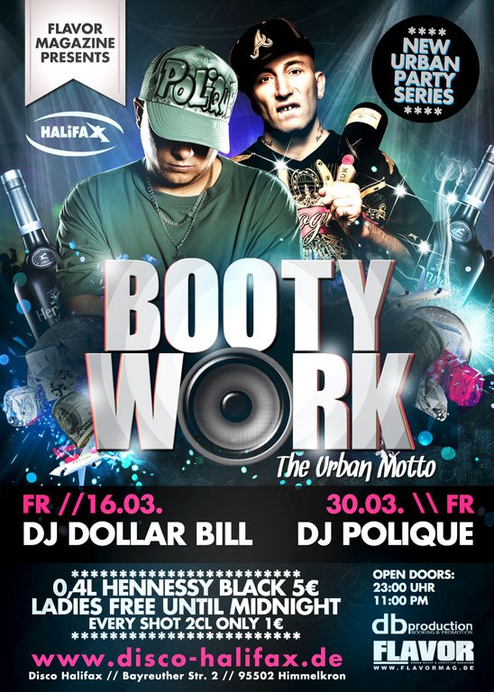 Fotos dieser Veranstaltung: Booty Work with DJ Dollar Bill