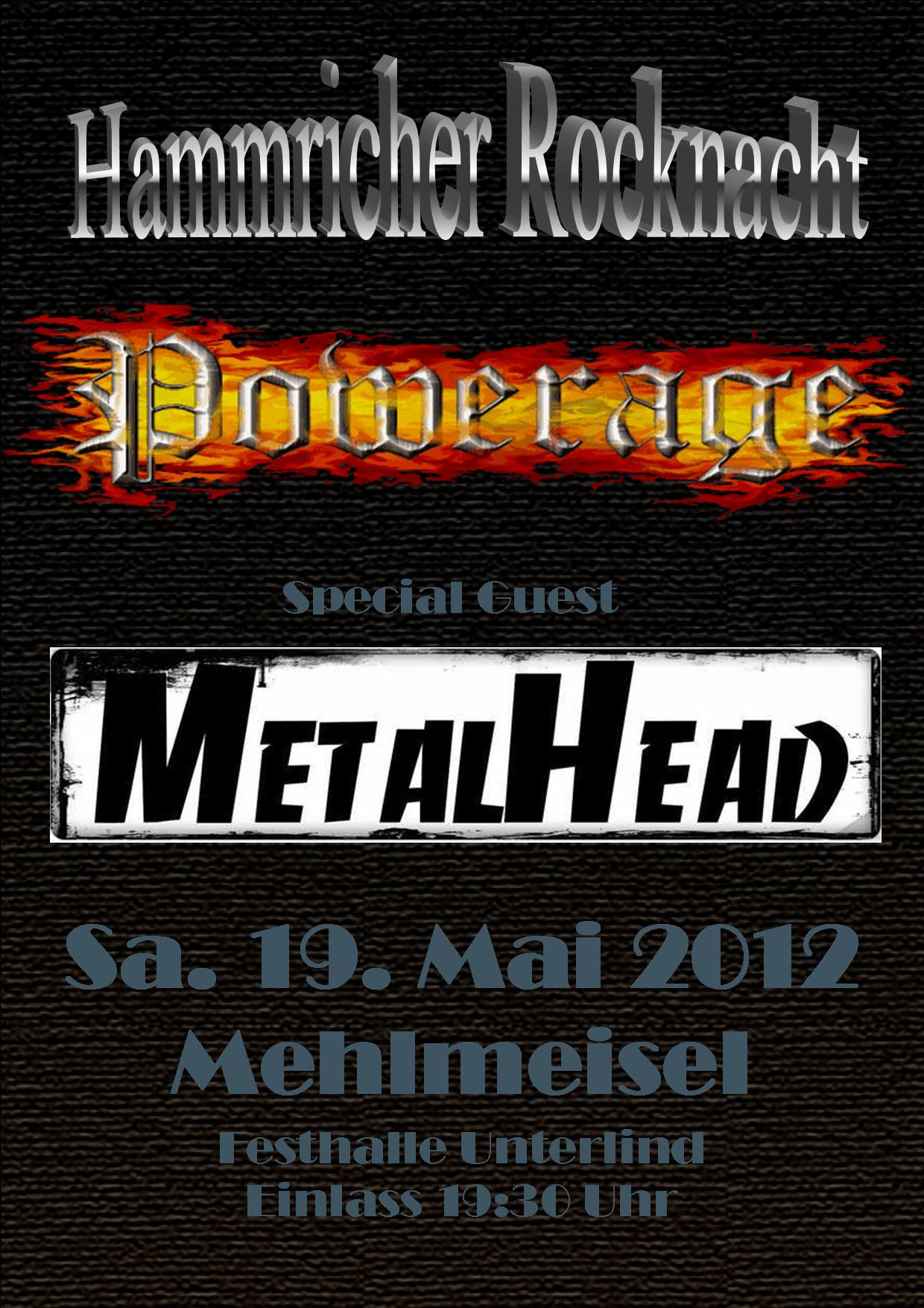 Fotos dieser Veranstaltung: Rocknacht mit Powerage & Metalhead