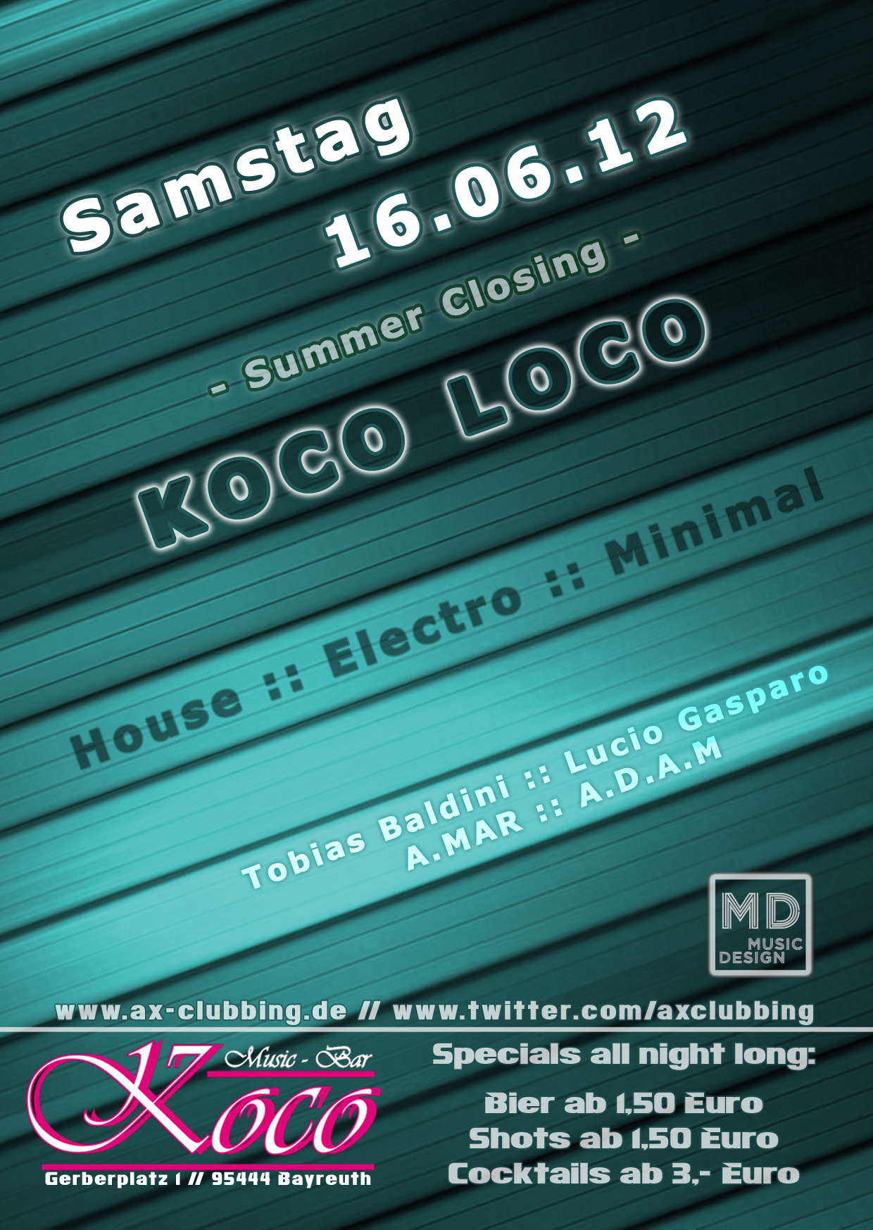 Fotos dieser Veranstaltung: Koco Loco -summer closing- *electronic Music*