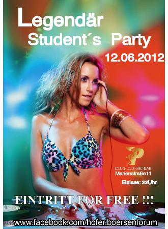 Fotos dieser Veranstaltung: Legendär Student`s Party