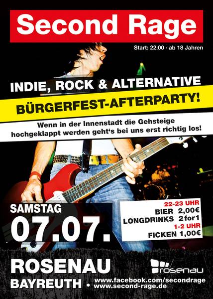 Fotos dieser Veranstaltung: Second Rage