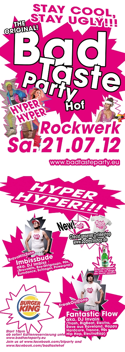 Fotos dieser Veranstaltung: Bad Taste Party