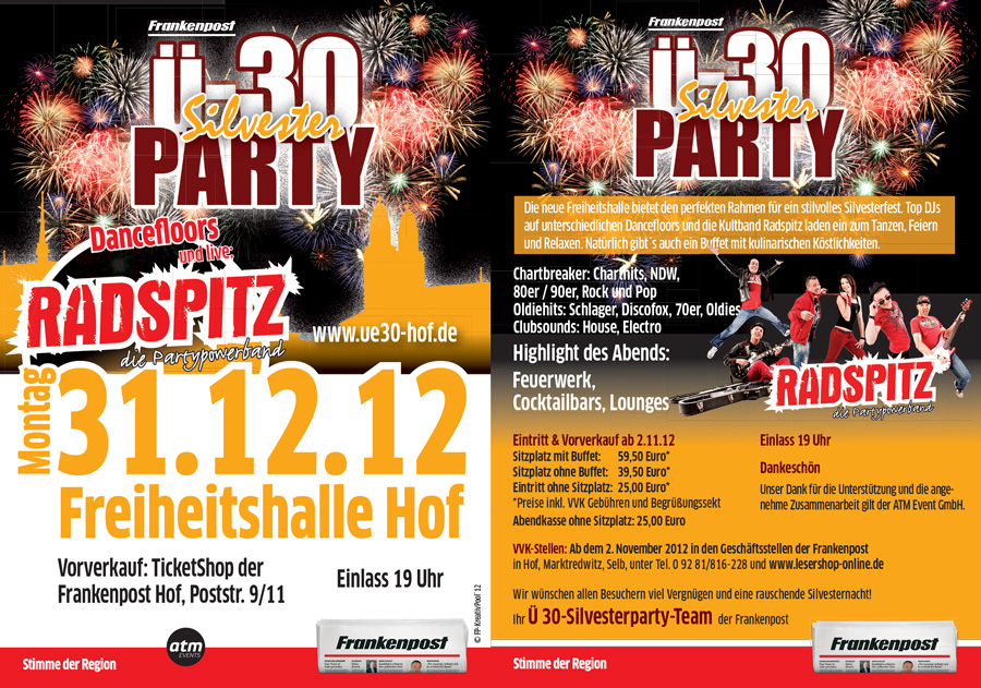 Fotos dieser Veranstaltung: Die große Ü30 Silvester-Party