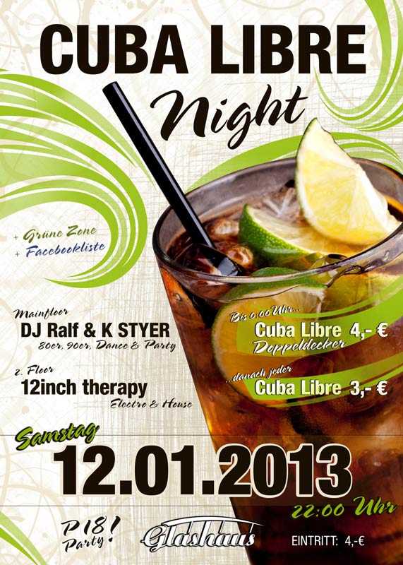Fotos dieser Veranstaltung: Cuba Libre Night (P18)