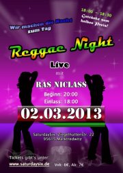 Fotos dieser Veranstaltung: Reggae Night in Marktredwitz