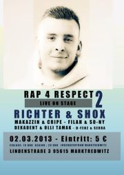 Fotos dieser Veranstaltung: Rap 4 Respect 2