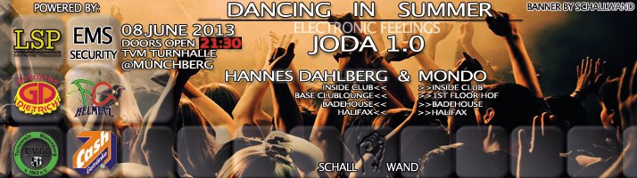 Fotos dieser Veranstaltung: Electronic feelings - dancing in summer - JoDa 1.0