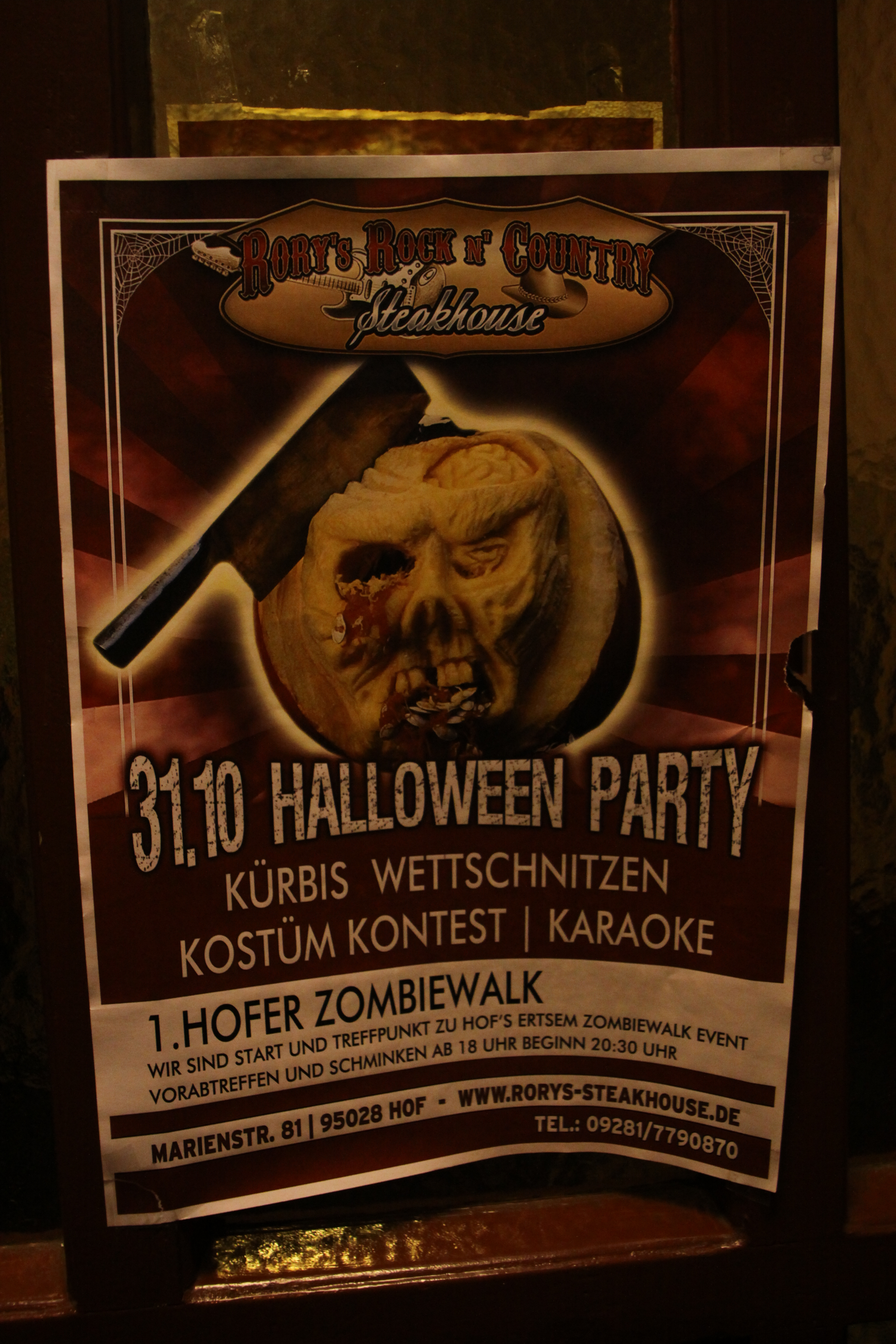 Fotos dieser Veranstaltung: 1. Hofer Zombiewalk