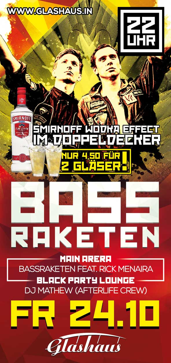 Fotos dieser Veranstaltung: Bassraketen LIVE feat. Rick Menaira