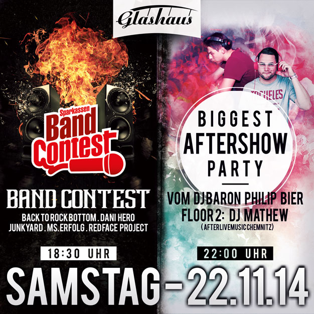 Fotos dieser Veranstaltung: Sparkassen Bandcontest & MEGA AFTERSHOW PARTY - Stargast Lisa Wohlgemuth