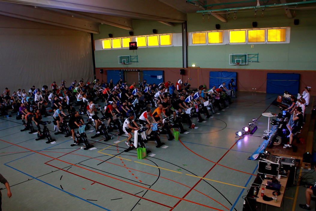 1. Indoor Cycling Marathon 2014