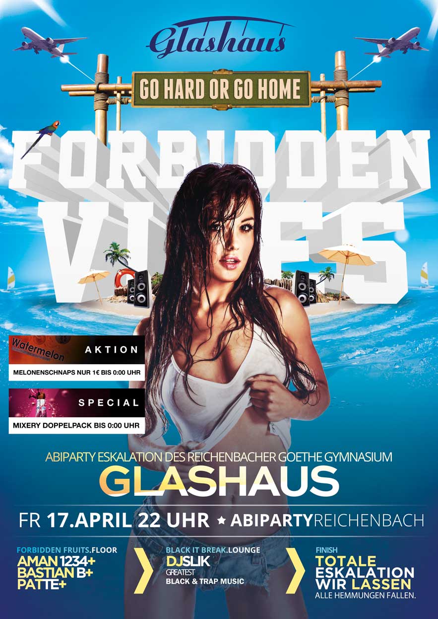 Fotos dieser Veranstaltung: Forbidden Vibes – ABIPARTY ESKALATON des Reichenbacher Goethe Gymnasium