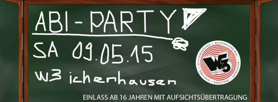 Fotos dieser Veranstaltung: ABI-PARTY 2015 | Disco W3