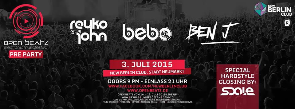 Fotos dieser Veranstaltung: Open Beatz Pre Party Neumarkt