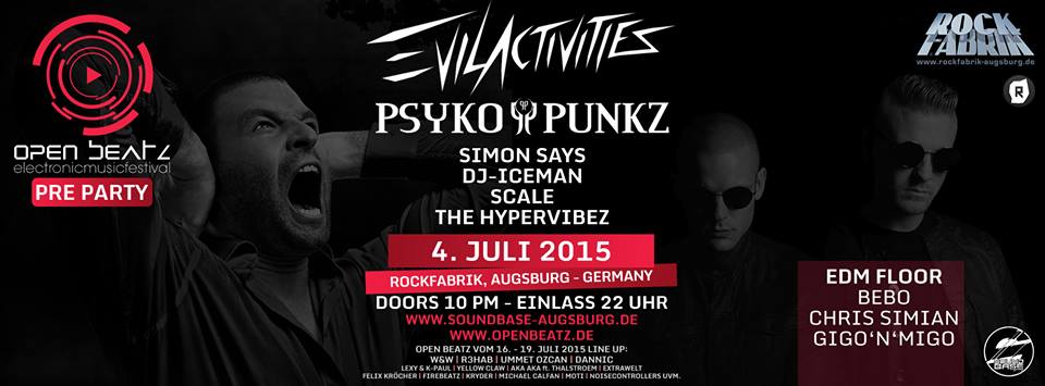 Fotos dieser Veranstaltung: Open Beatz Pre Party Augsburg