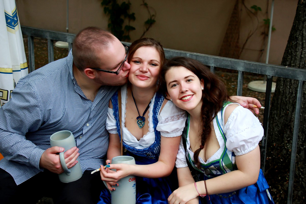 Schlappentag Festbetrieb Abends mit Aischzeit