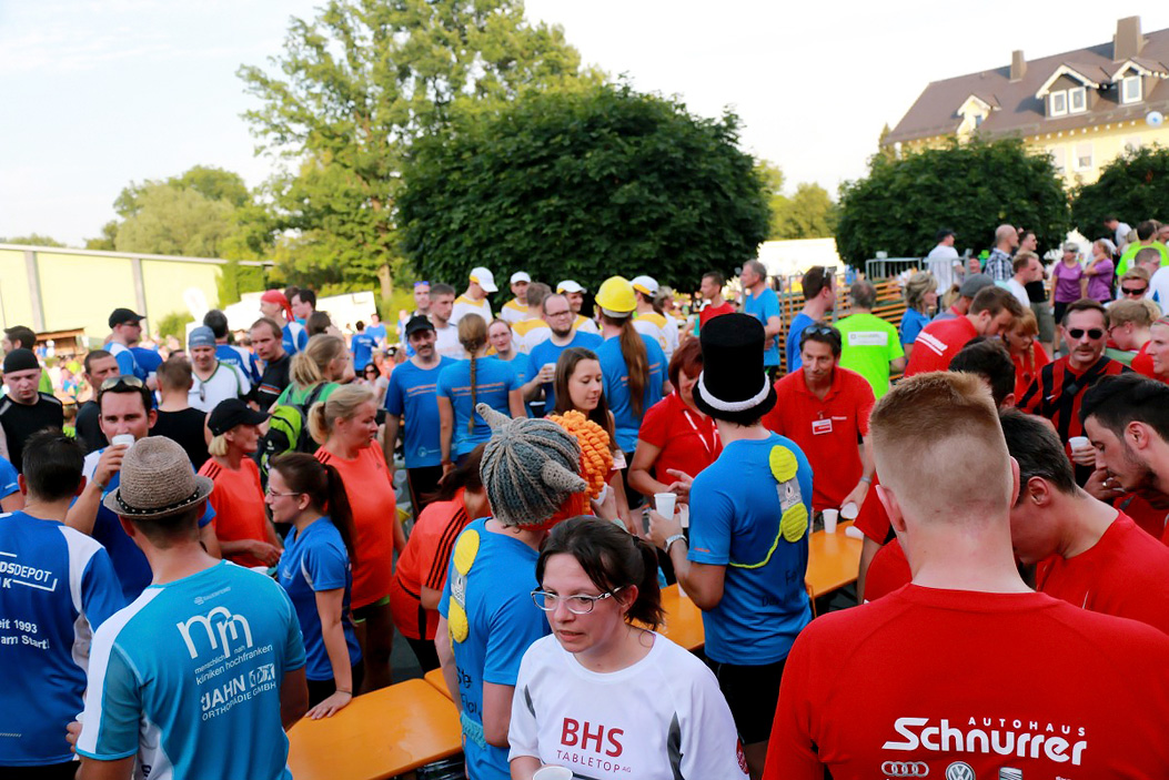 After-Run-Party mit Goosebumps
