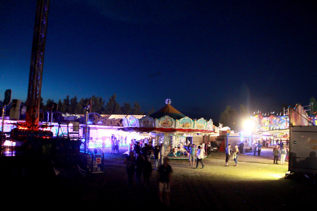 Wiesenfest Schwarzenbach Saale Feuerwerk
