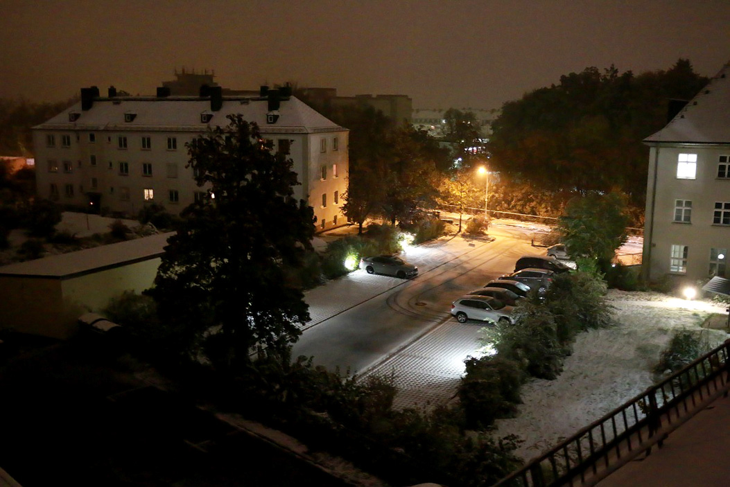 Fotos dieser Veranstaltung: 1. Schnee Hof im Herbst