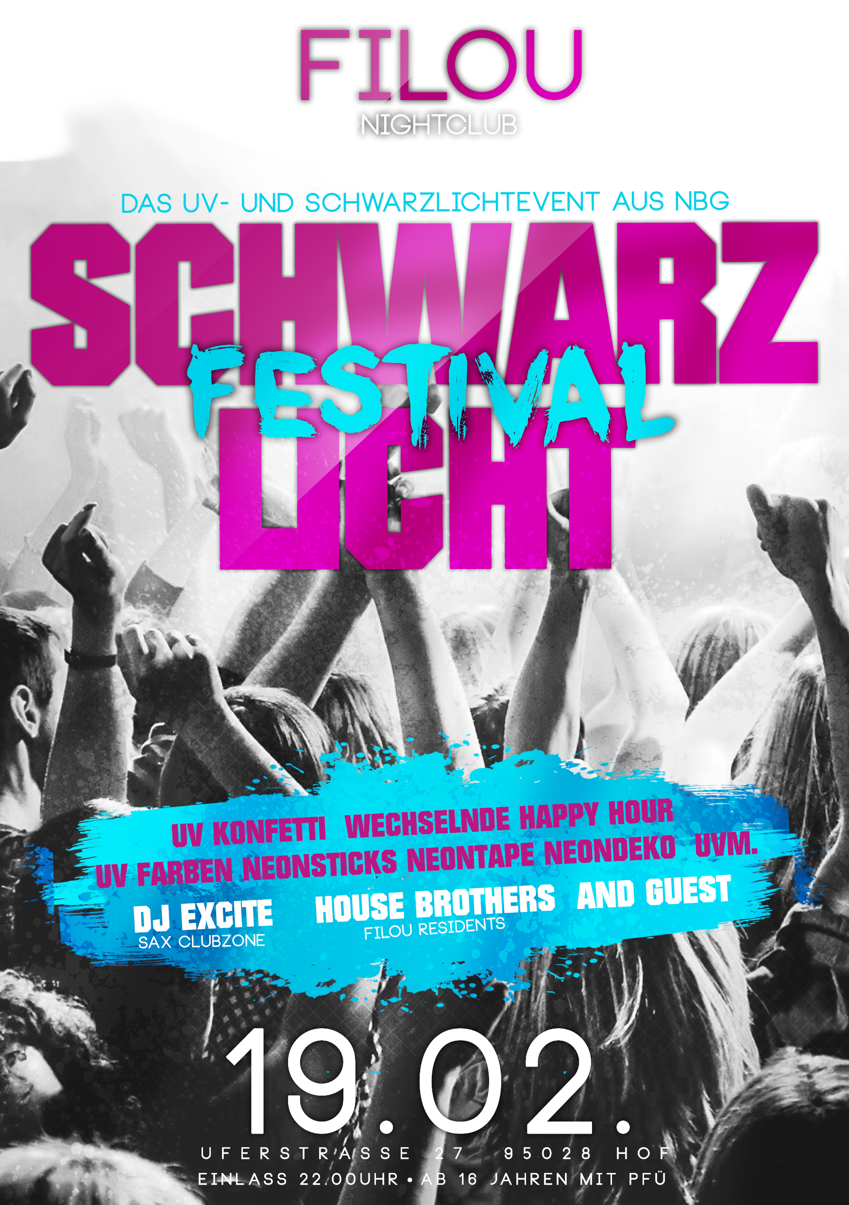 Fotos dieser Veranstaltung: Schwarzlicht Festival