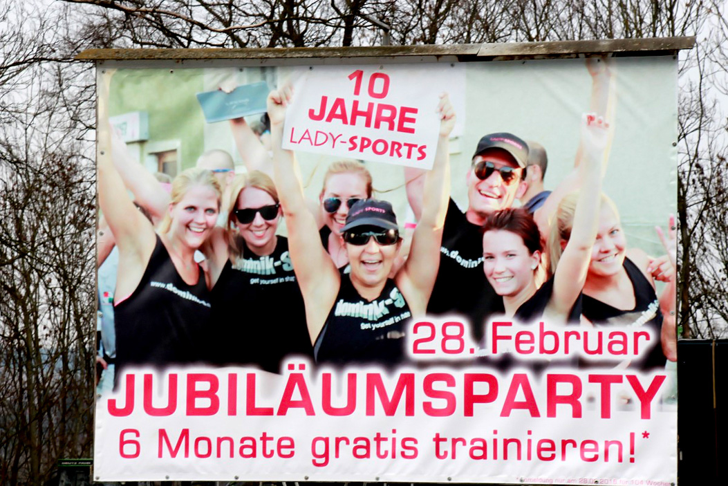 10 Jahre Lady-Sports Jubiläumsparty mit Baustellenbesichtigung