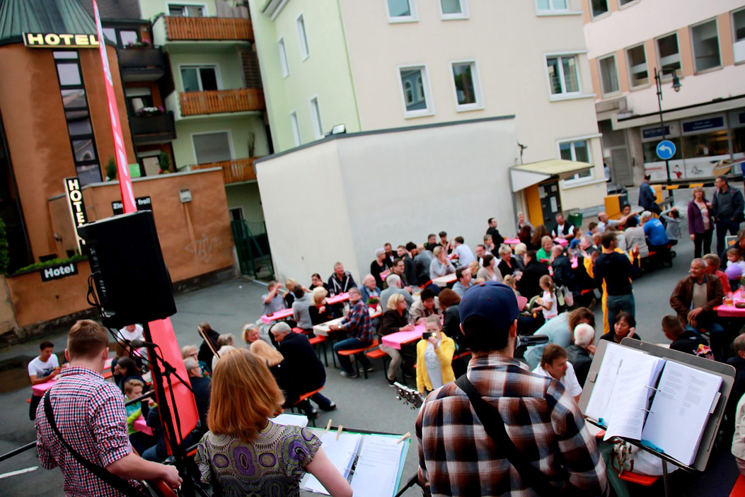 Fotos dieser Veranstaltung: 1. Hofer Bürger- und Stadtfest Kaufhof Parklplatz