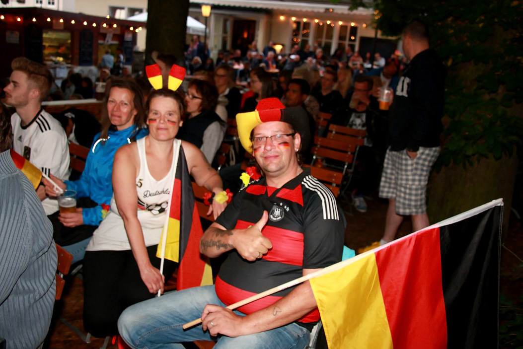 Public Viewing EM Deutschland - Italien ParkCafe