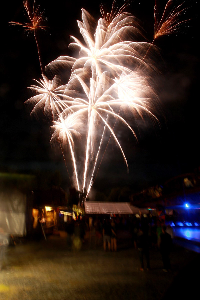 Wiesenfest Naila Feuerwerk
