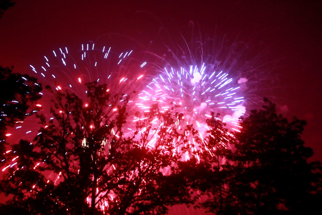 Wiesenfest Selbitz Feuerwerk