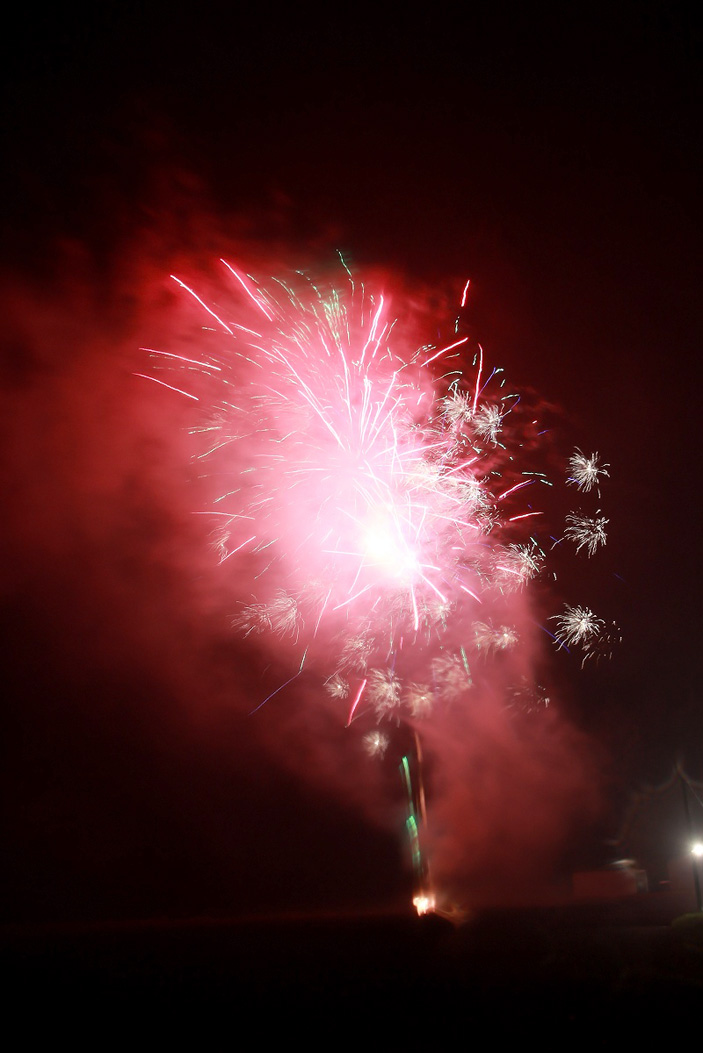 1. Gattendorfer Oktoberfestla Höhenfeuerwerk