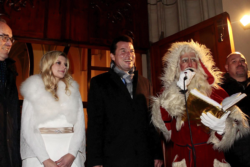 Offizielle Eröffnung Hofer Weihnachtsmarkt  2016