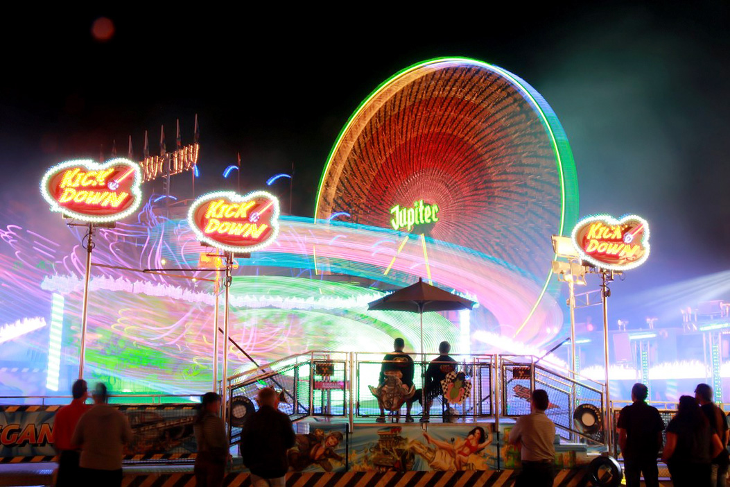 Fotos dieser Veranstaltung: Langzeit Aufnahmen Hofer Volksfest 2017