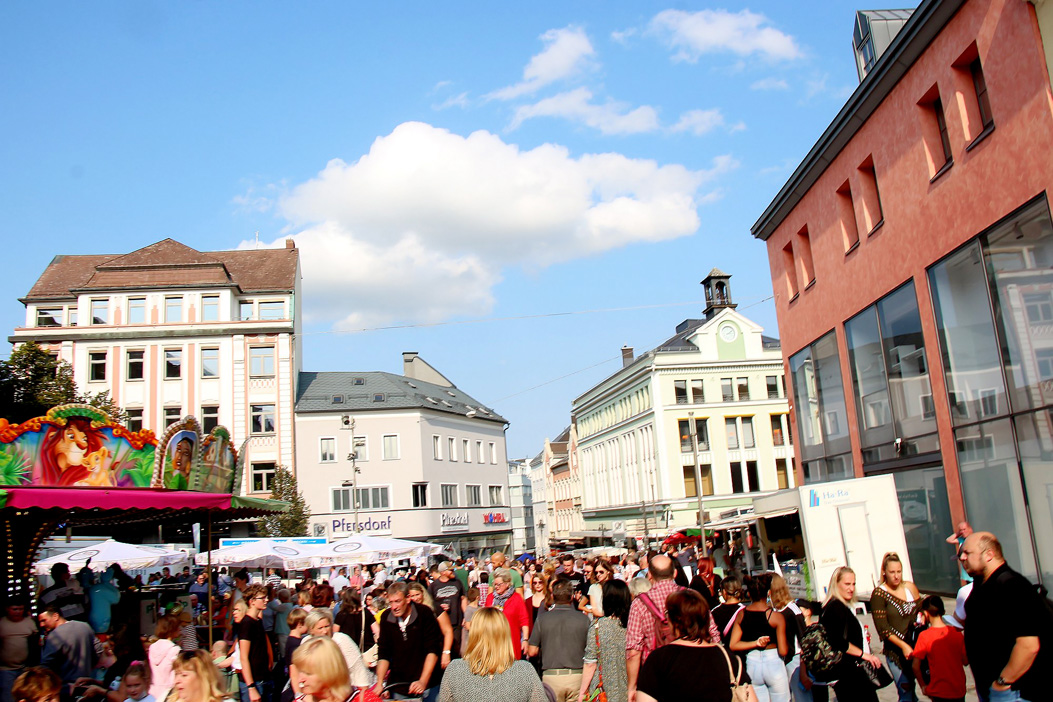 Fotos dieser Veranstaltung: Hofer Herbstmarkt Sonntag 26.9.21