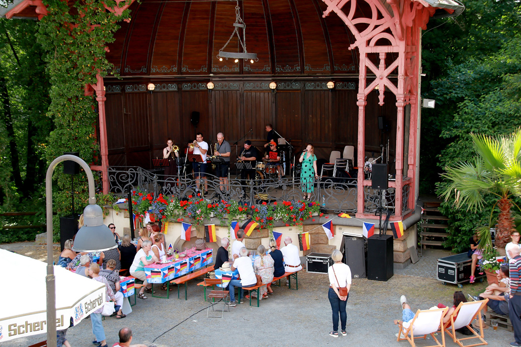 Promenadenkonzert mit Deutsch Tschechischer Jazzfrühling