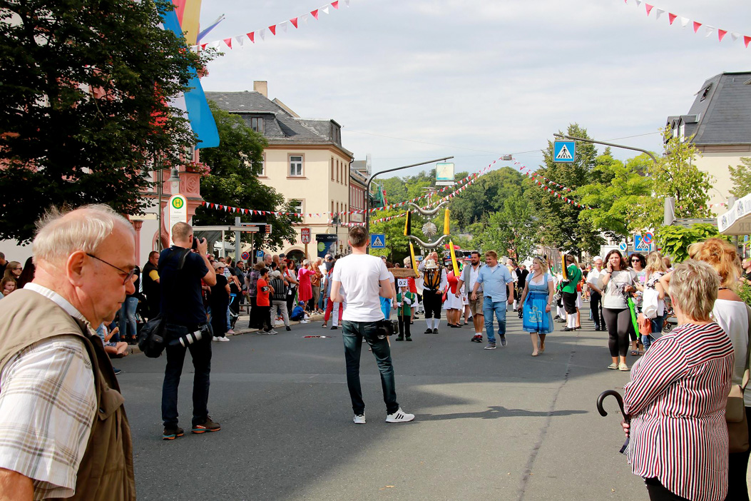 Hofer Volksfest Umzug 2022
