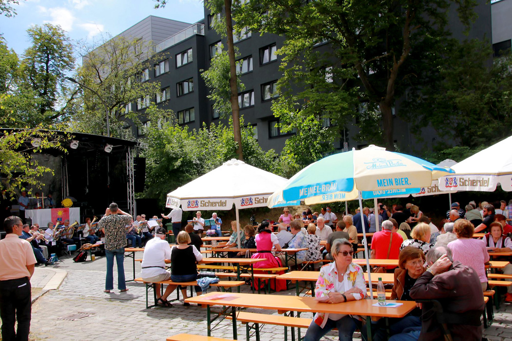 Fotos dieser Veranstaltung: Hofer Volksfest 2022 Sontags Frühshoppen 31.7.22