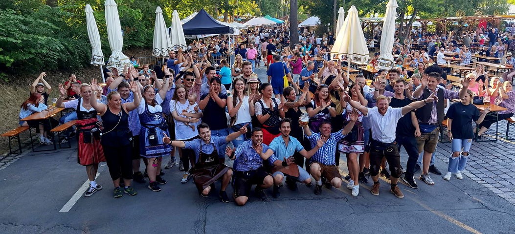 Verabschiedung des Teams Hofer Volksfest 2022 7.8.22
