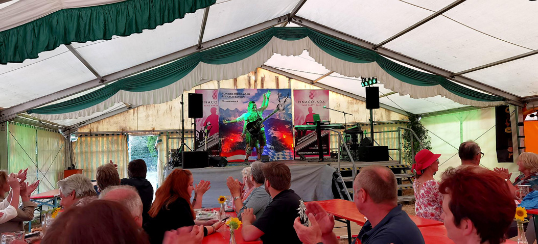 Da Helli & Heiner Wolf 50 Jahre Sommerfest Eisenbühl 2022