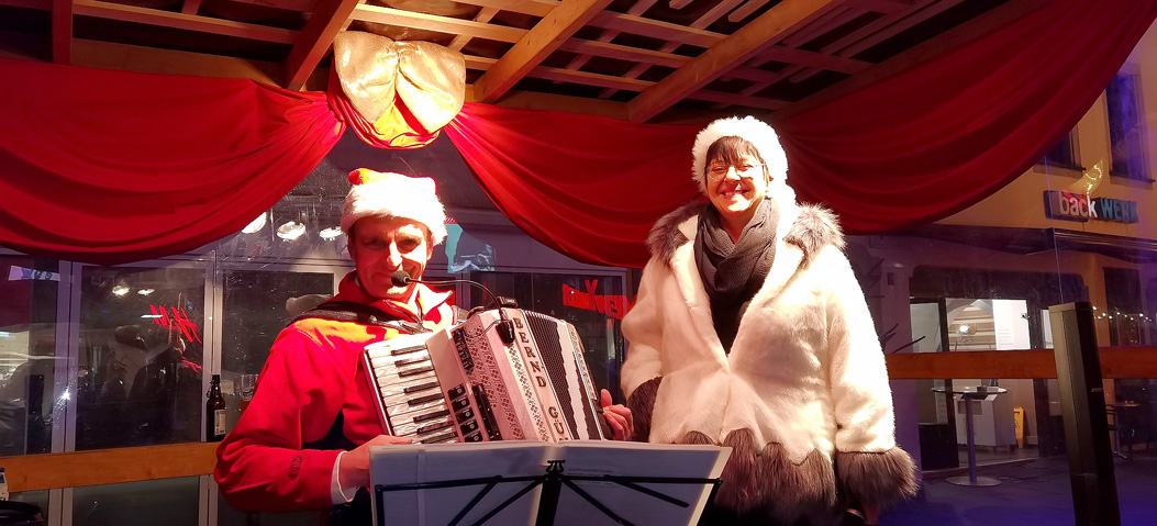 Weihnachtsmarkt Hof mit Bine und Günther 1.12.22