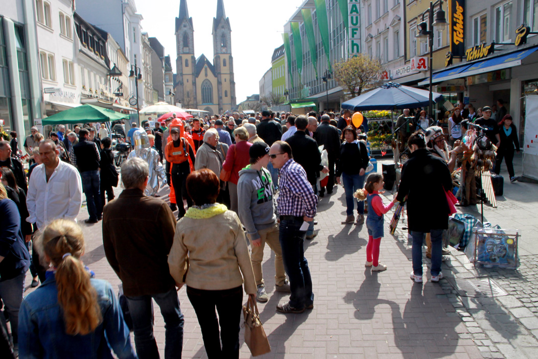 Fotos dieser Veranstaltung: Hofer Frühling 2014 und Meastro Handwerkermarkt