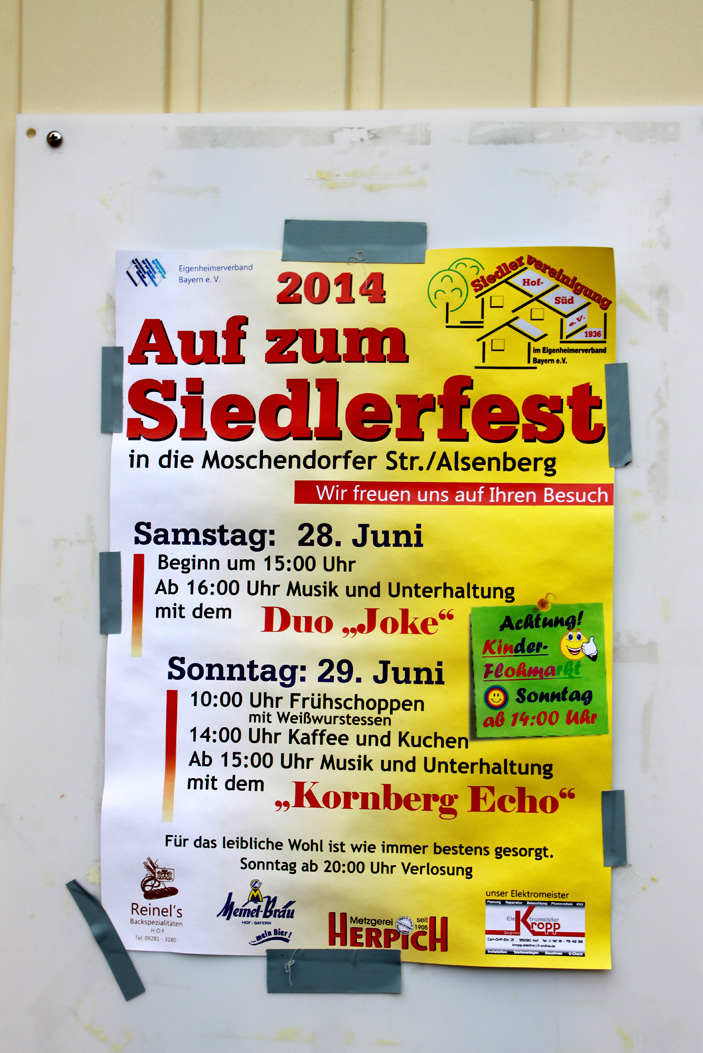 Siedlerfest mit Duo Joke