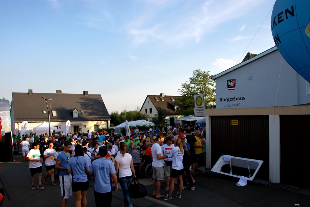 After Run Party mit der Band Blind Date