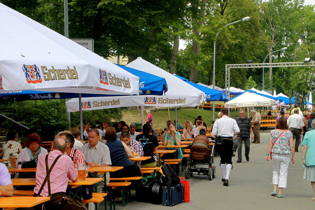 Fotos dieser Veranstaltung: Hofer Volksfest 2014 Vormittag