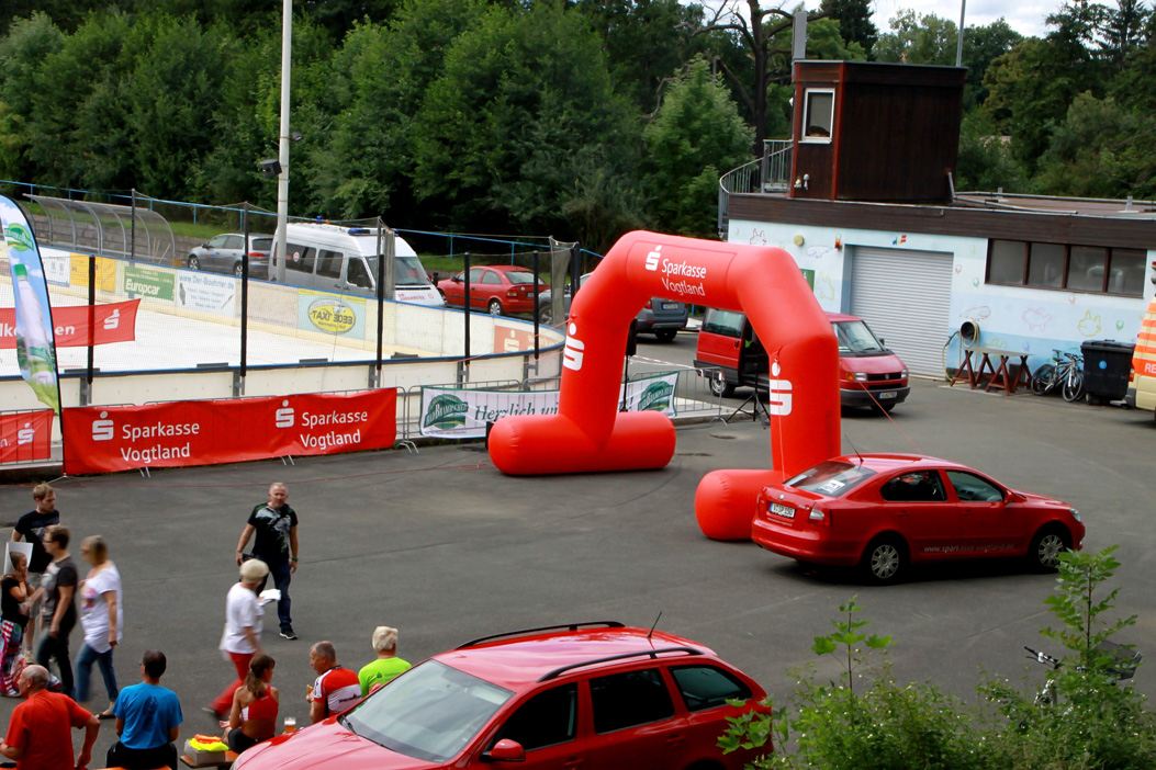 23.Städtelauf Plauen Hof Ausklang Ziel